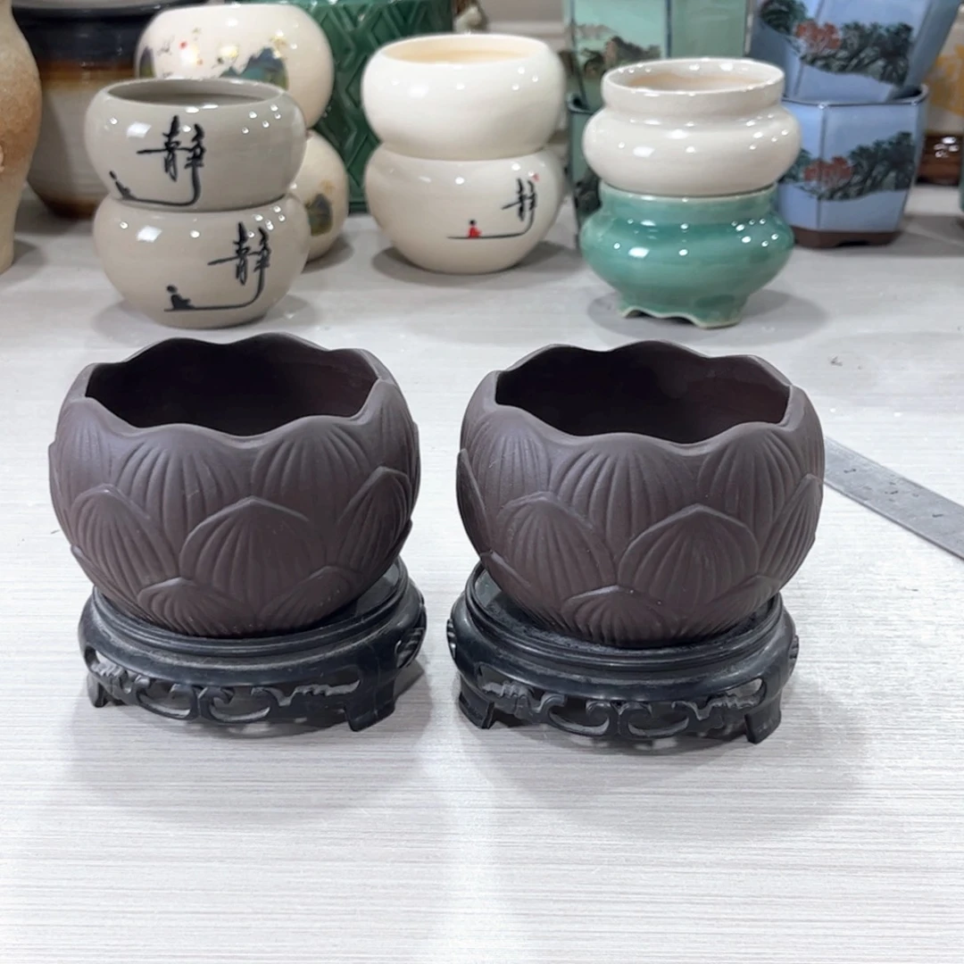 口  8/7陶瓷绿植多肉微瑕花盆