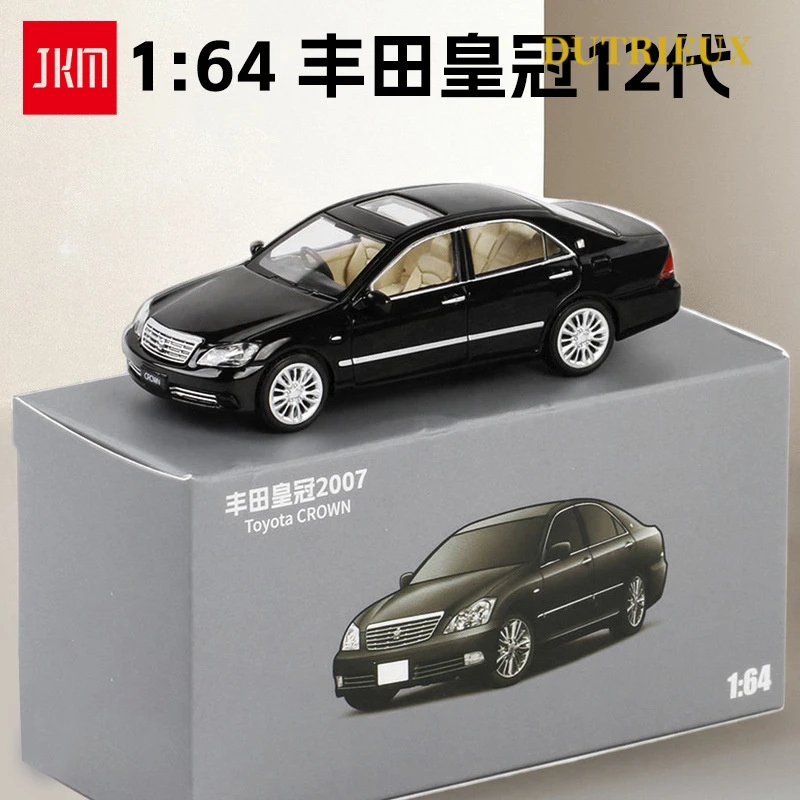 jkm1:64丰田皇冠12代越野车全合金汽车模型摆设迷你微缩