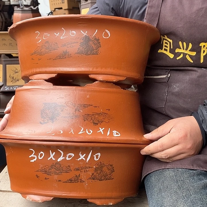 紫砂花盆紫砂工艺厂