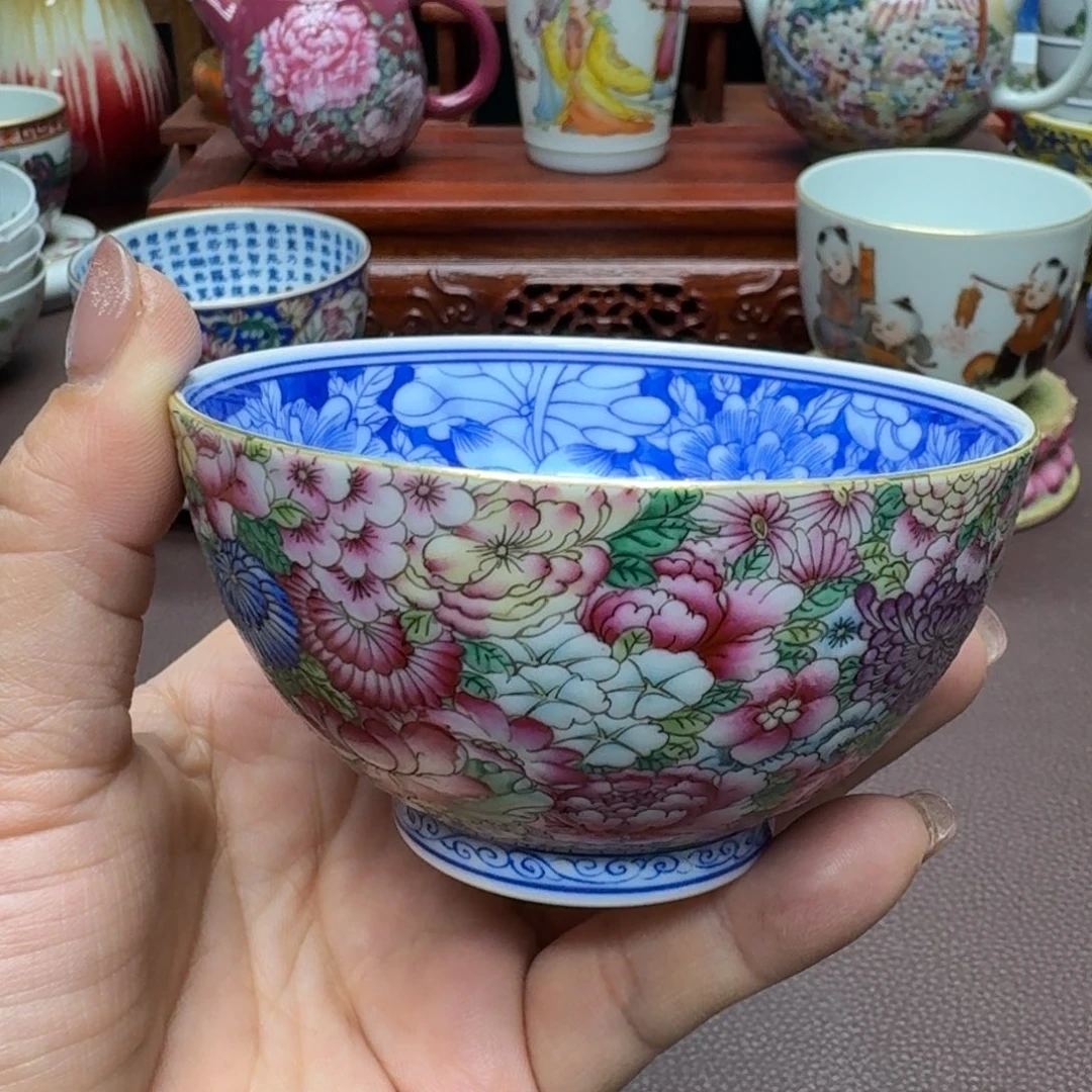 瓷片景德镇仿古手工制作精品展示
