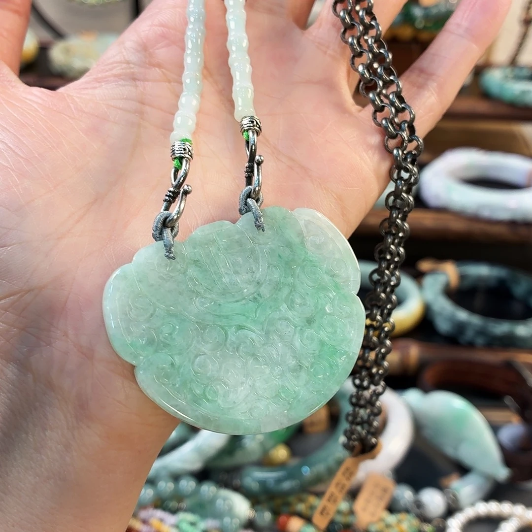 翡翠未镶嵌手链手串