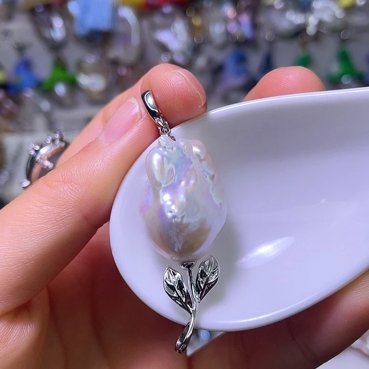 颈饰淡水珍珠合金16