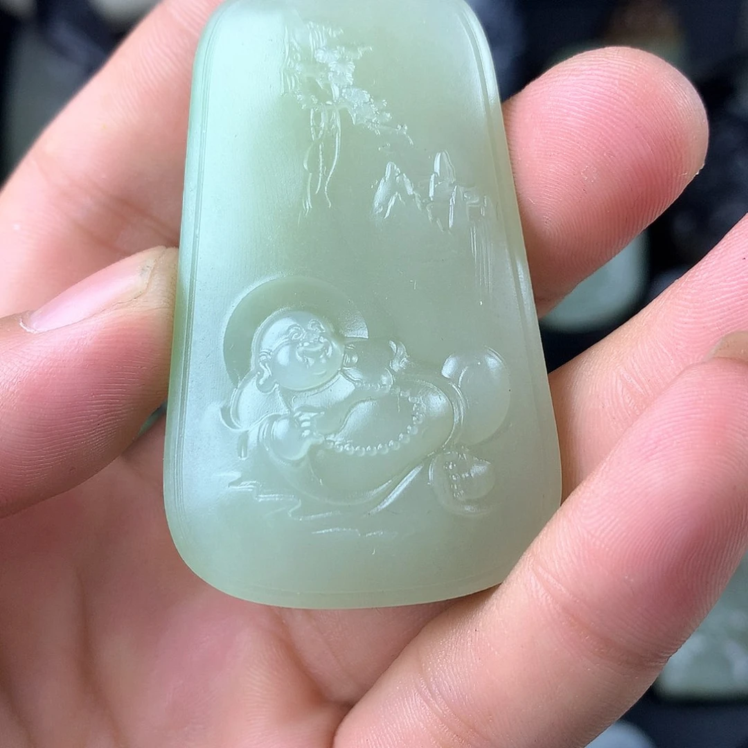 未镶嵌和田玉挂件