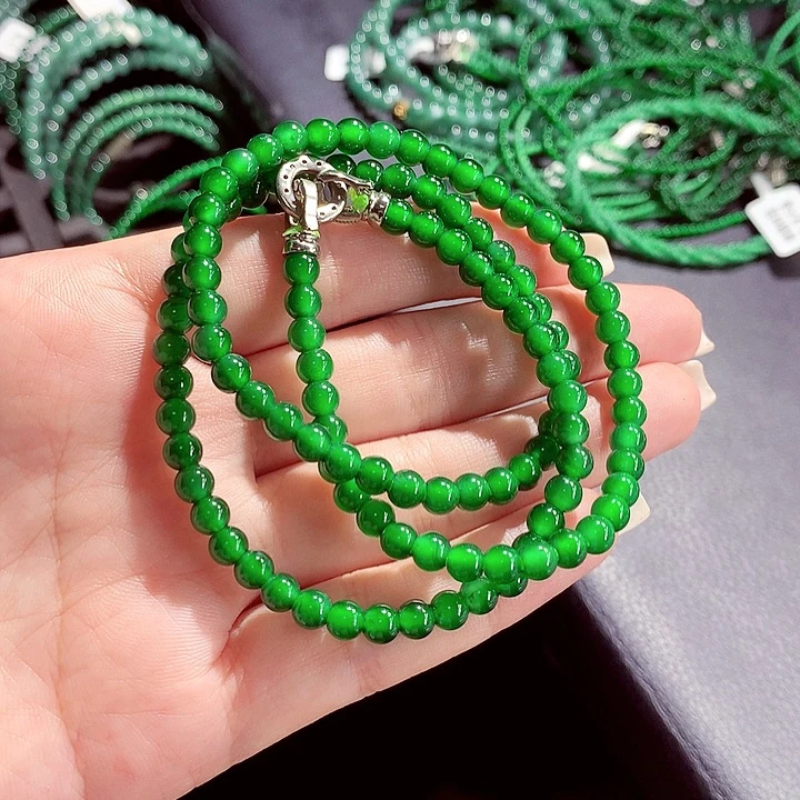毛衣链未镶嵌翡翠