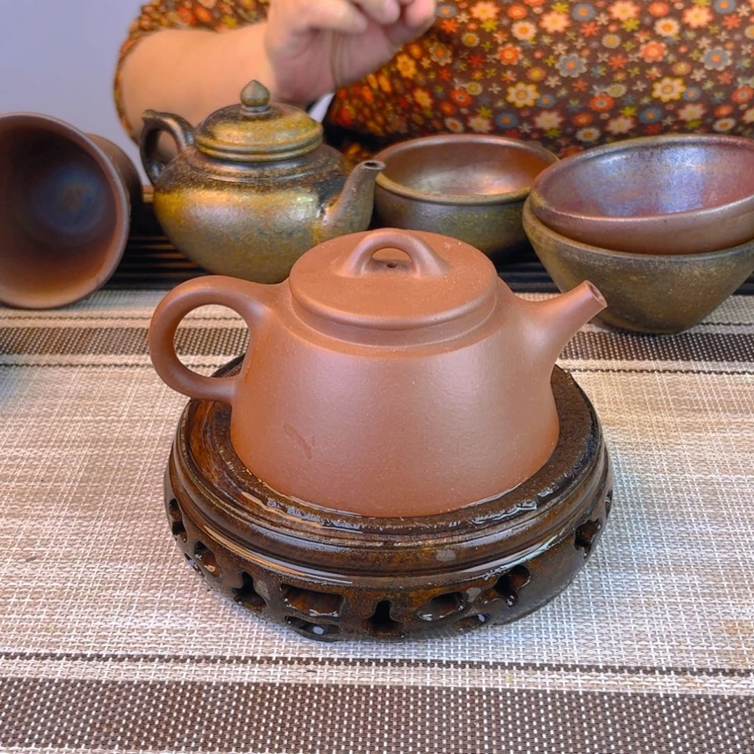 茶壶紫砂台西紫泥240cc