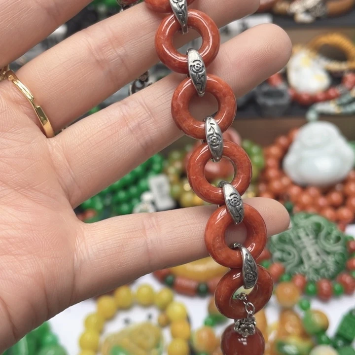 石英质玉合金手链手链33