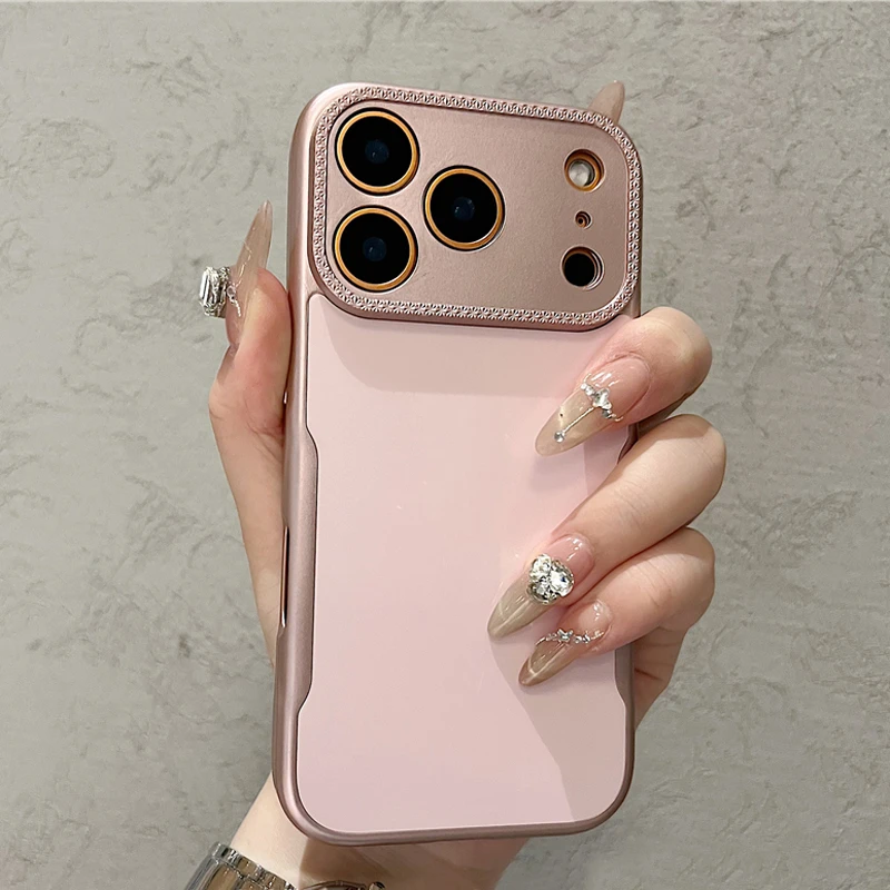 适用于苹果17promax手机壳磨砂小蛮腰网红同款实用数码配件高级感