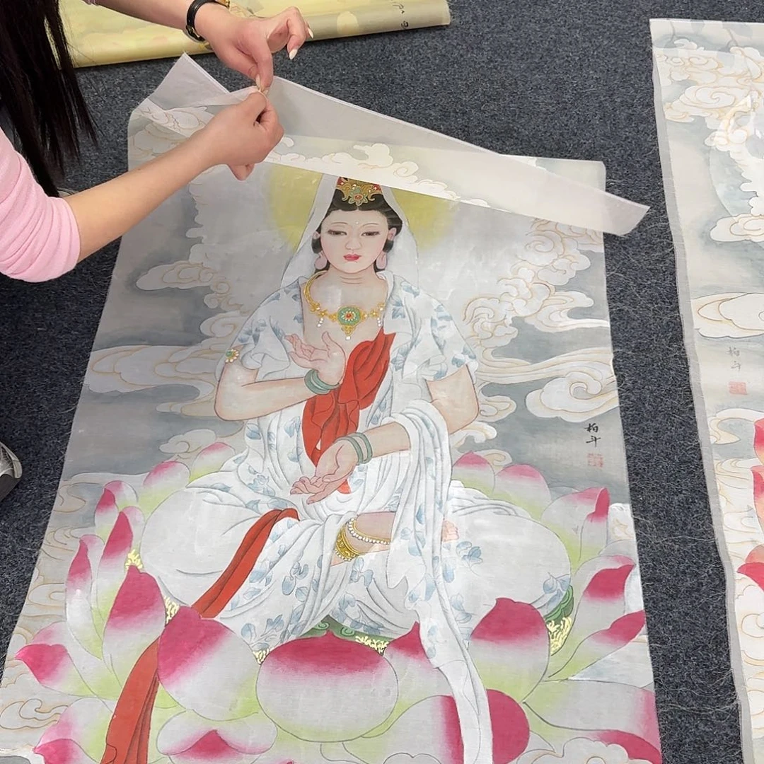 纯手绘国画作品作品