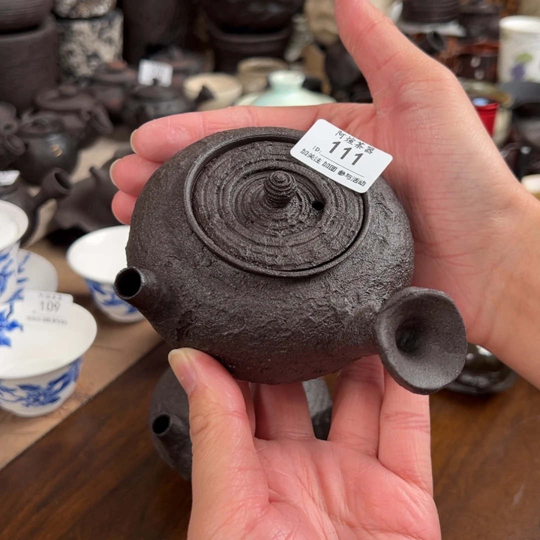 周***M111南蛮侘寂侧把壶