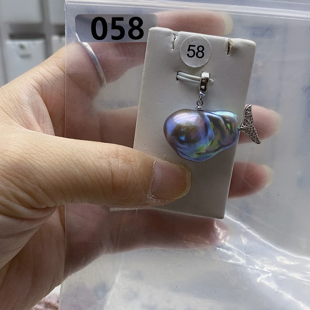 颈饰合金淡水珍珠