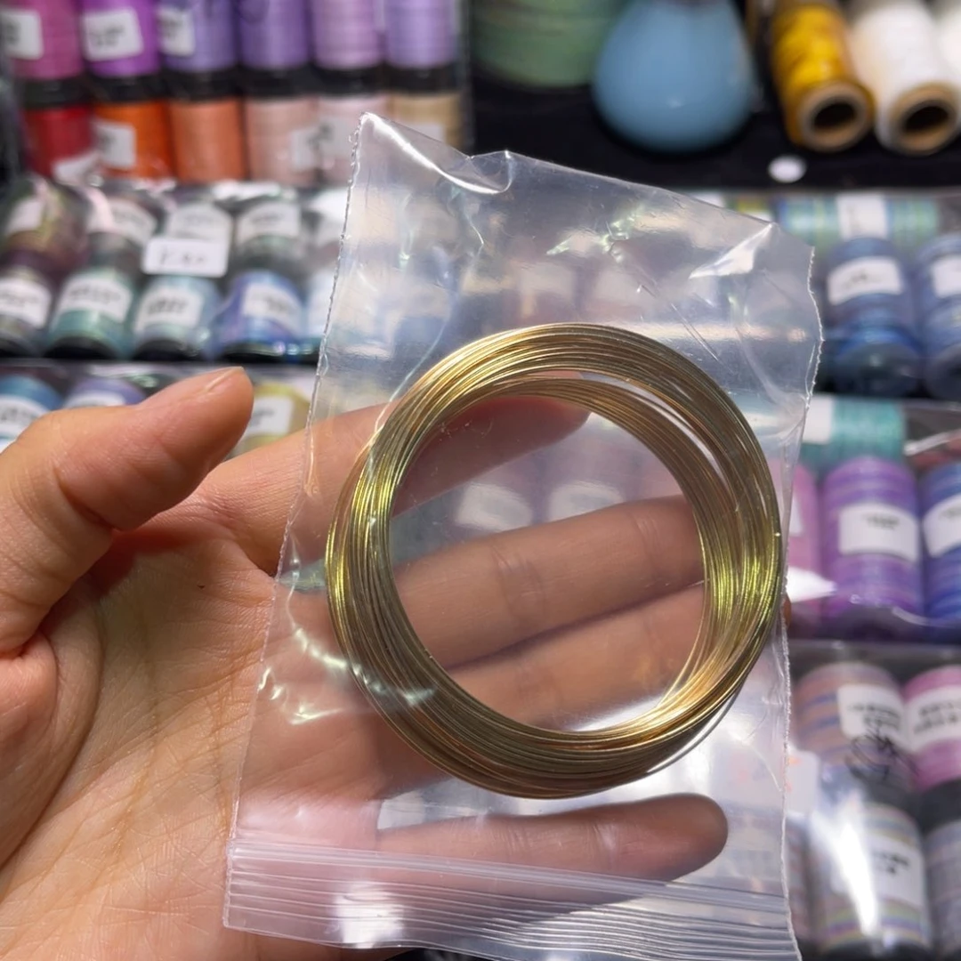 腈纶记忆钢圈金色