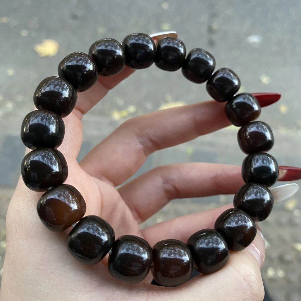 精品干磨菩提根热红酒13尺寸文玩女孩