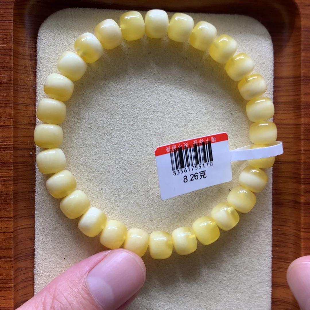 琥珀手链未镶嵌蜜蜡