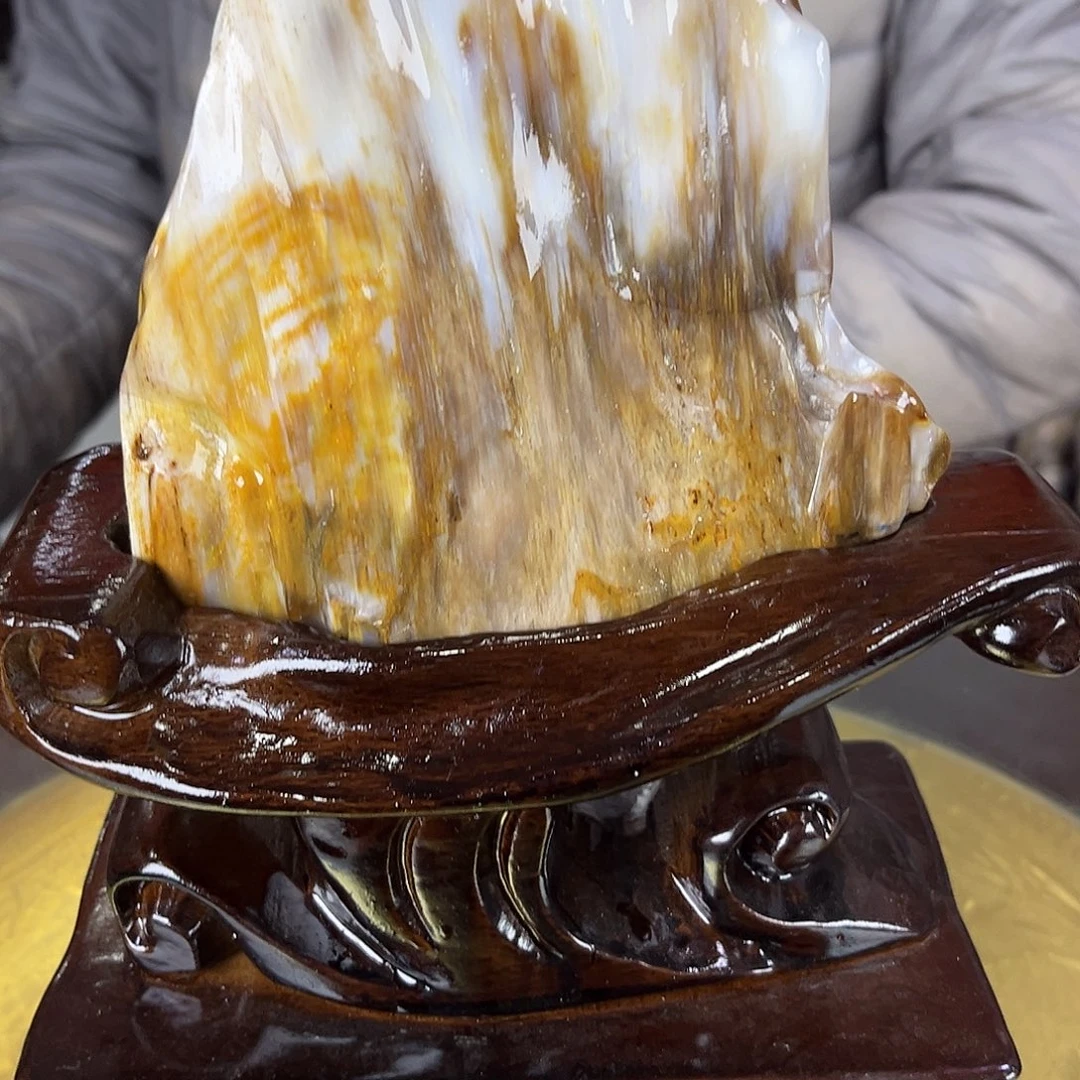 硅化玉未镶嵌珠宝奇石