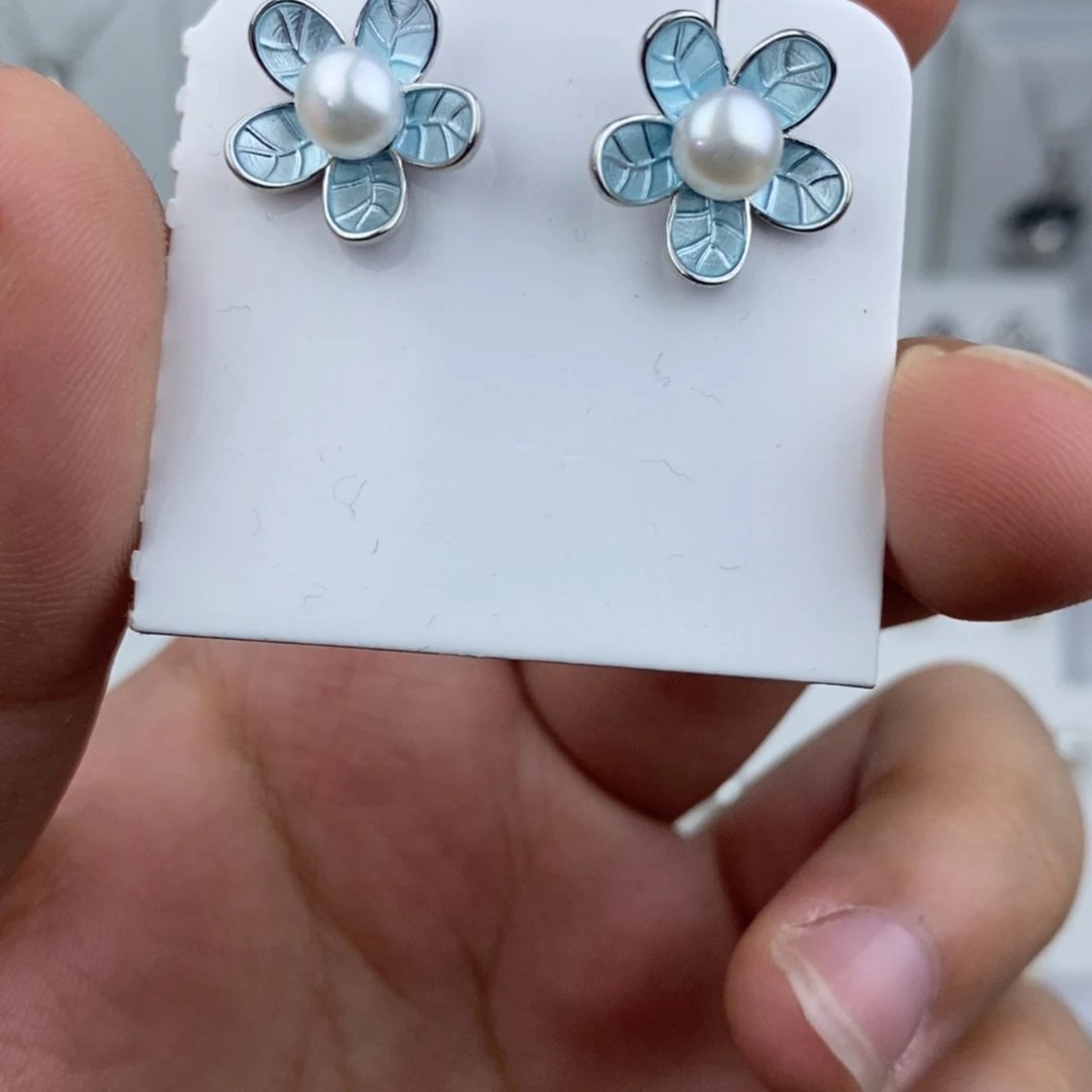 耳饰未镶嵌淡水珍珠