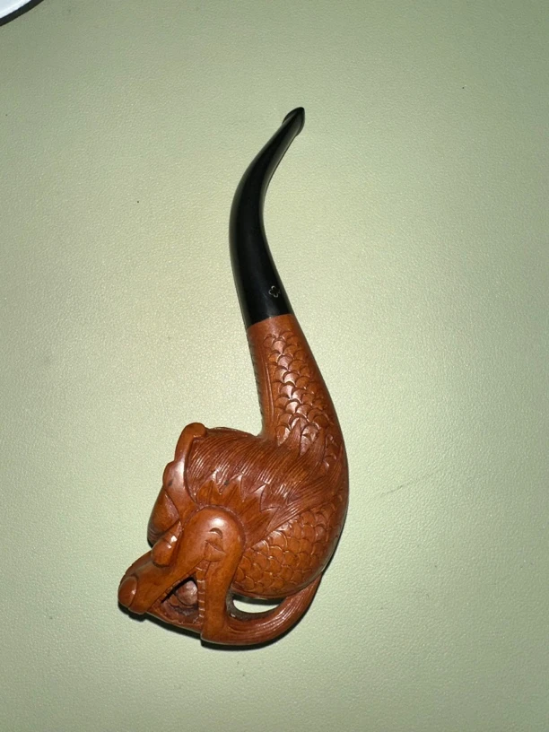 2000雕刻 老斗烟斗