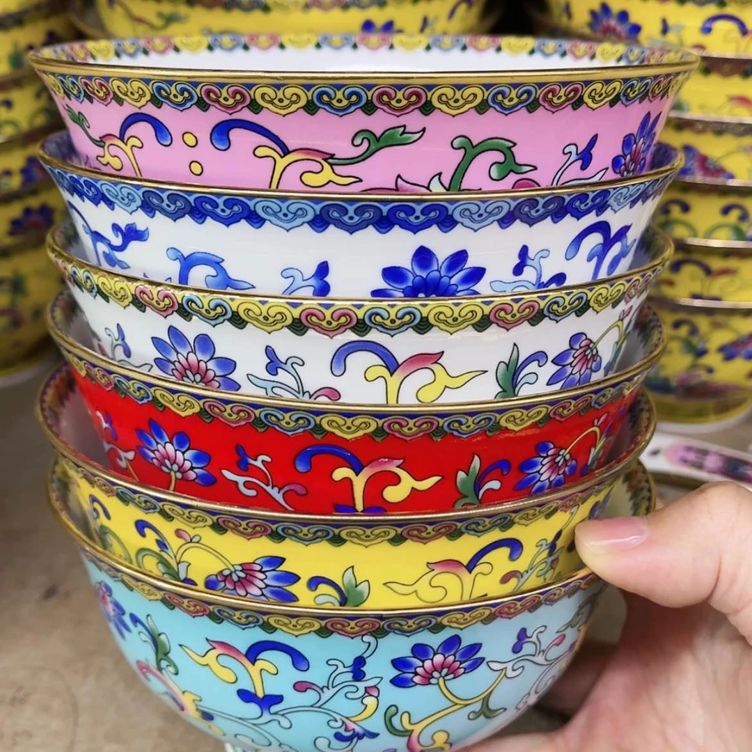 【闪购商品】珐琅5寸6个………………