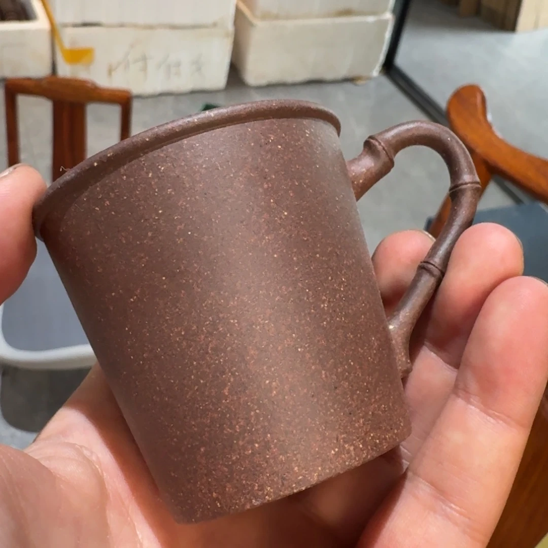紫砂茶杯原矿原石的制作
