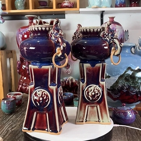 瓷片神垕镇钧瓷艺术