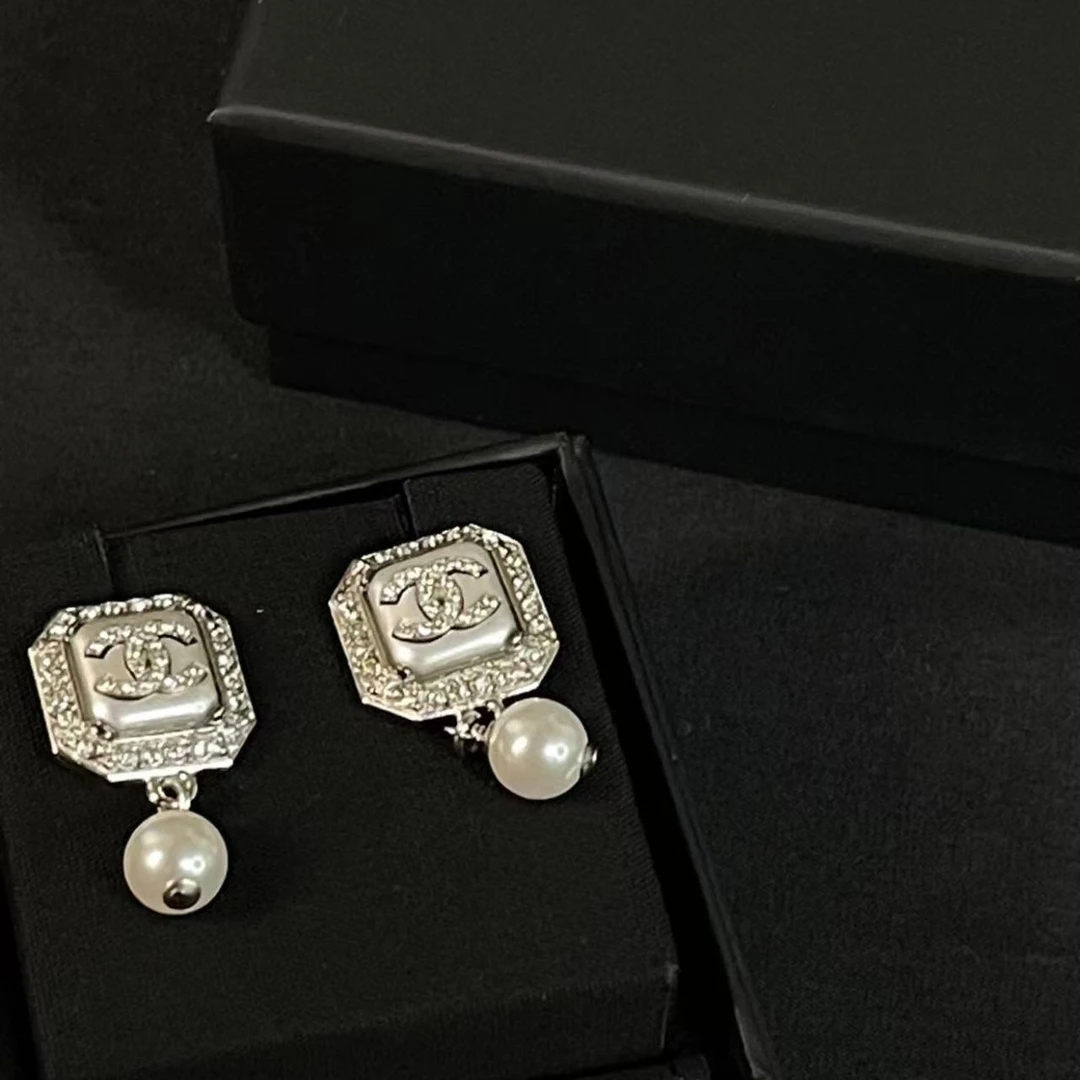 95新 Chanel/香奈儿 香奈儿/耳环/耳钉/耳夹/0857