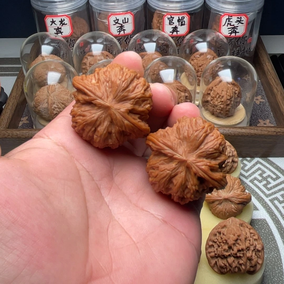 丢***兔吊坠文玩核桃41全品山地磨盘