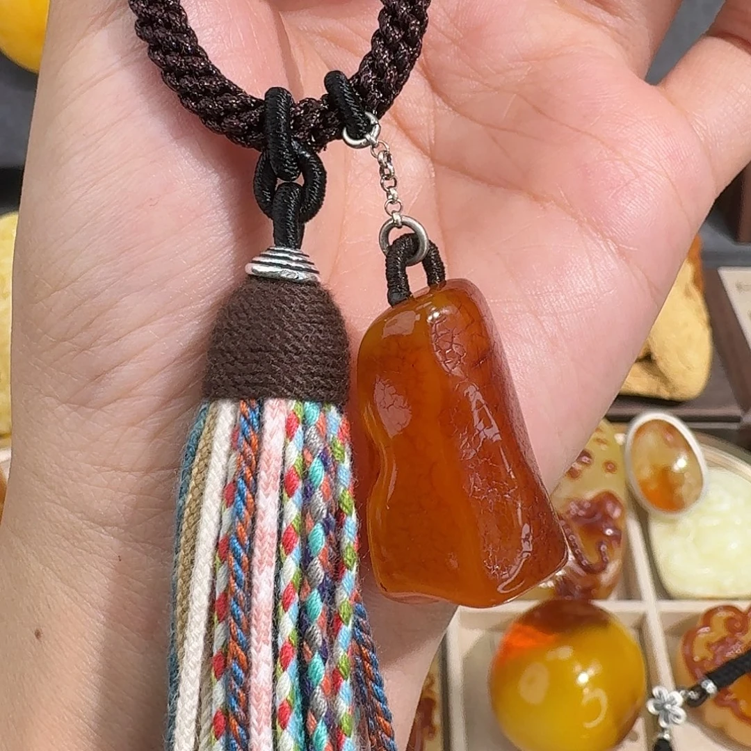 琥珀未镶嵌裸石我