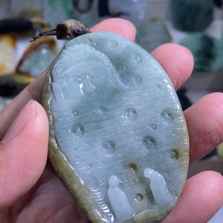 【闪购商品】颈饰未镶嵌翡翠佛