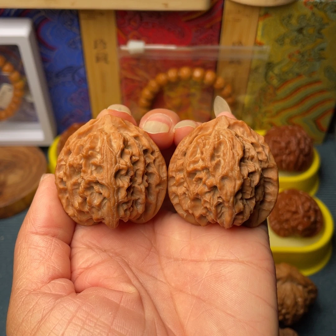 把件文玩核桃40苹果园