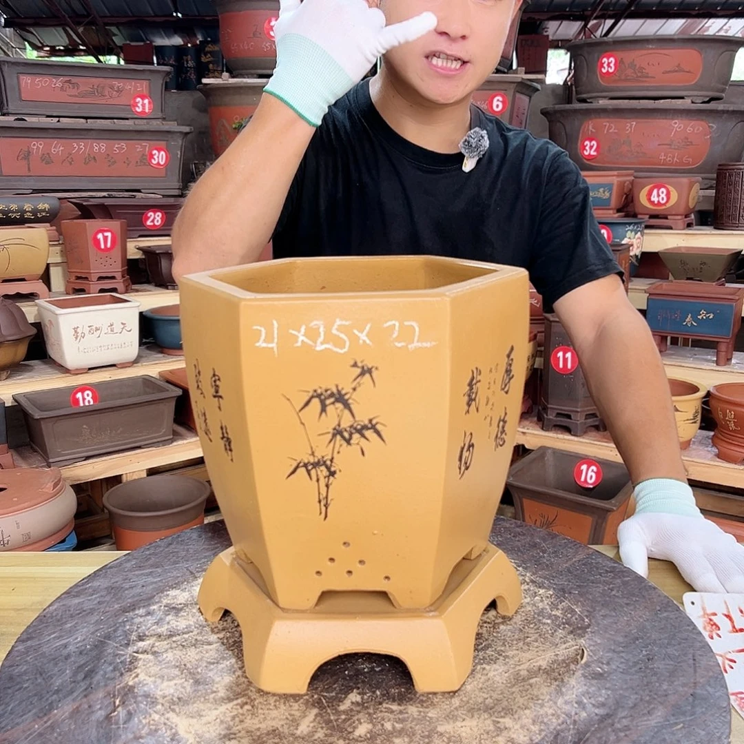 紫砂花盆工厂直发