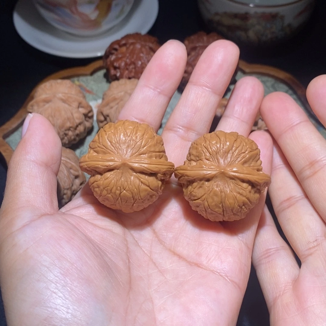 文玩核桃把件37乾隆磨