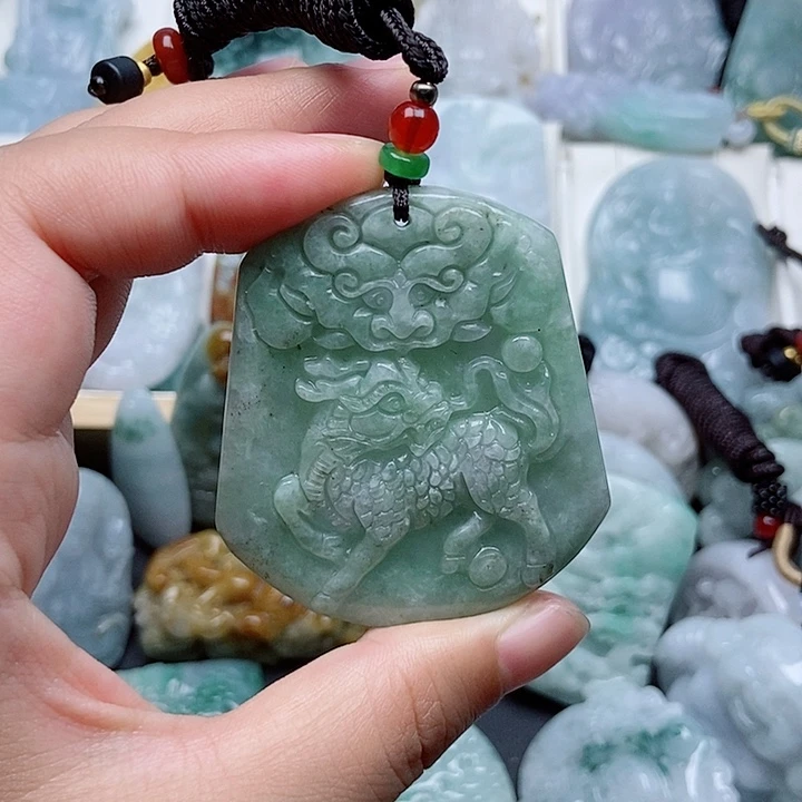 翡翠未镶嵌吊坠(不含链)翡翠