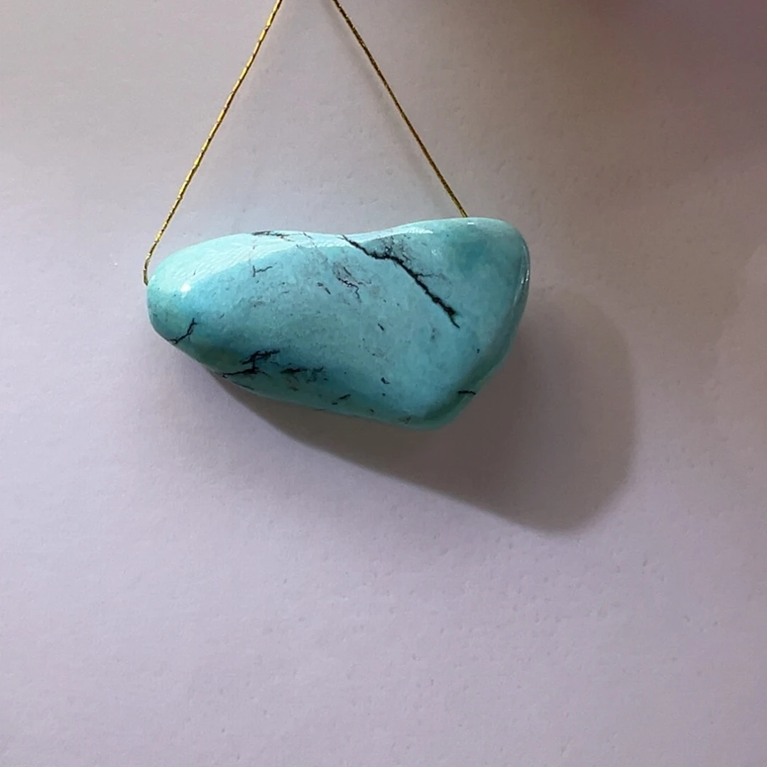 绿松石未镶嵌挂件