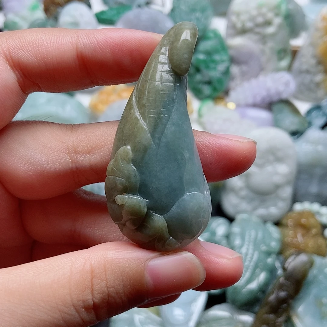 吊坠(不含链)未镶嵌翡翠1