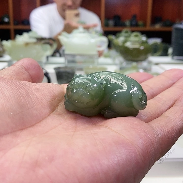 和田玉未镶嵌挂件用****1