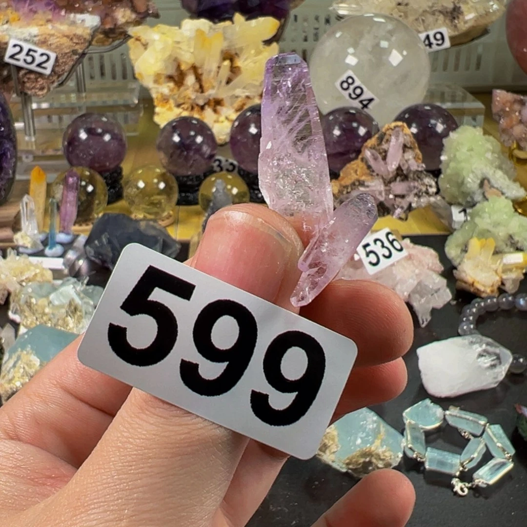 花***昙水晶珠宝半成品未镶嵌