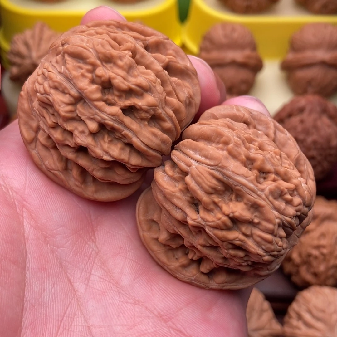 文玩核桃把件精品大汉高楼46