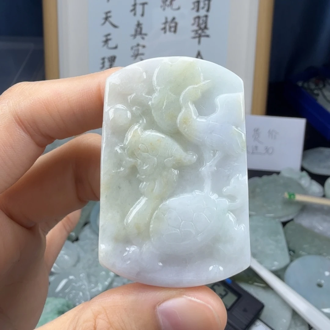 颈饰未镶嵌翡翠翡翠