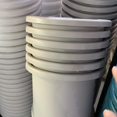 树脂微瑕7号6个无托灰白