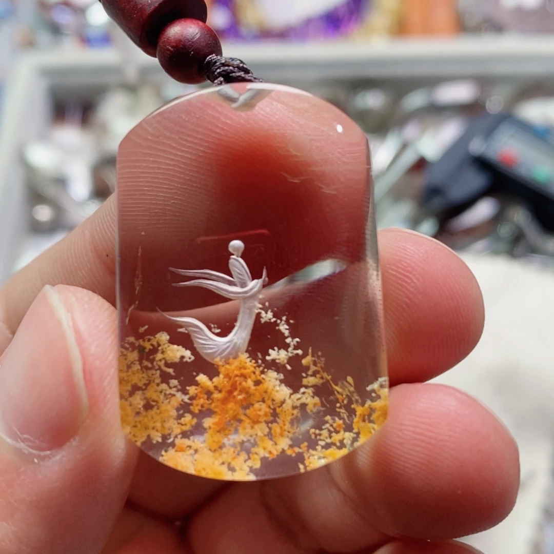 未镶嵌吊坠(不含链)水晶