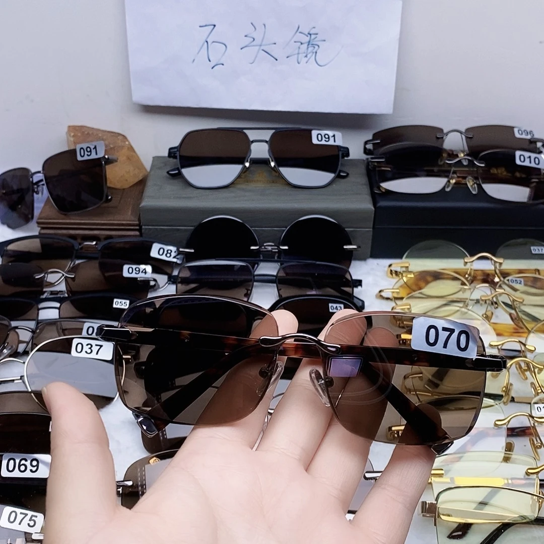 分体式天然水晶眼镜o70k