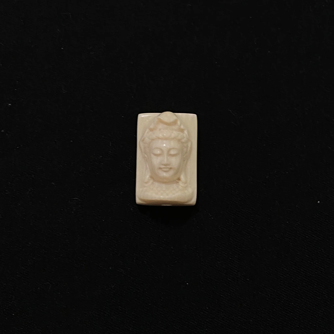 PK173 观音背云 只做天然猛犸牙