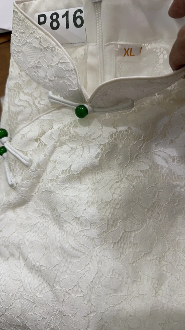 -816-瑕-------改良款旗袍