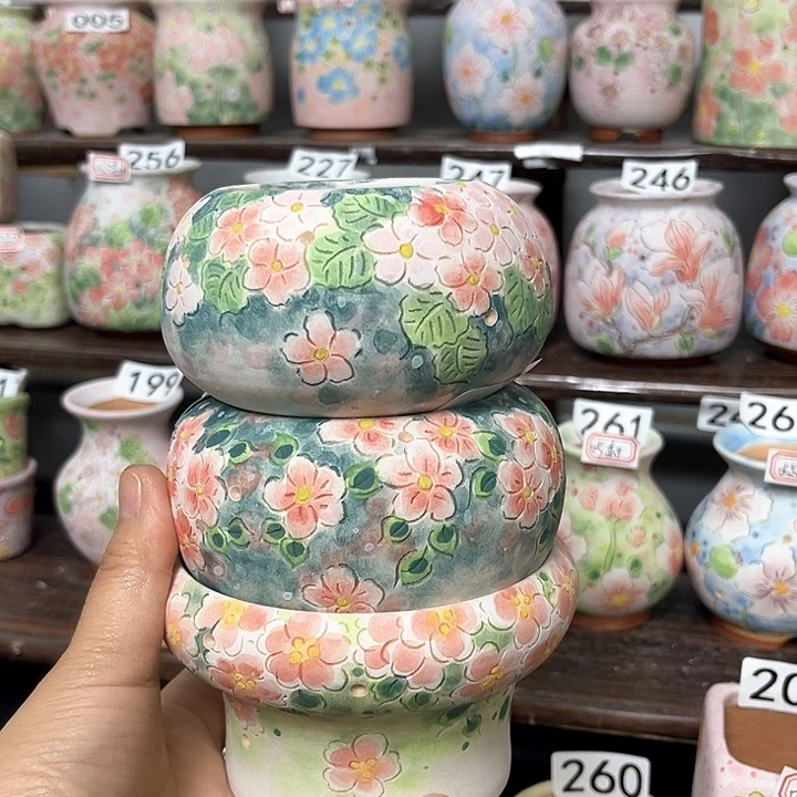 小***王手工制作多肉花盆