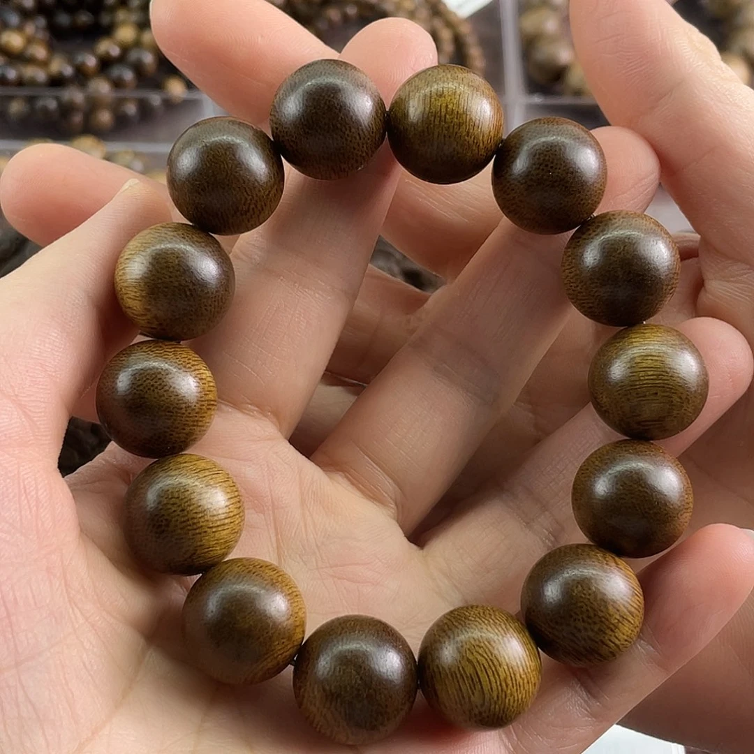 S***t沉香手串越南芽庄白棋