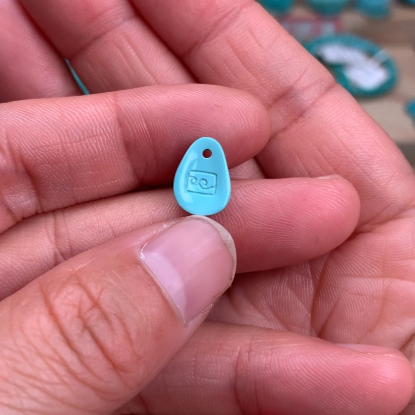 【闪购商品】绿松石卡子未镶嵌