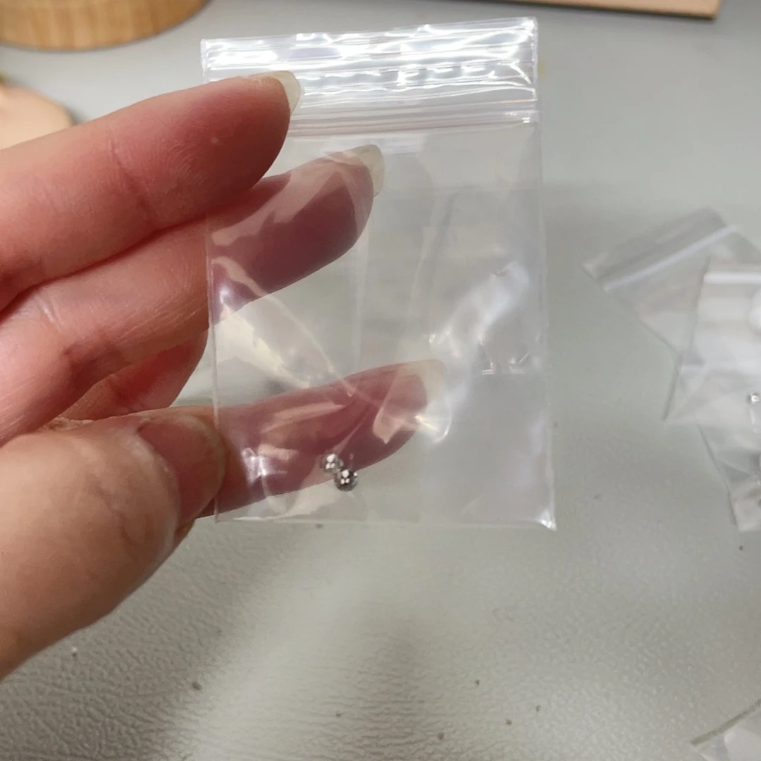 淡水珍珠耳饰足银镶嵌