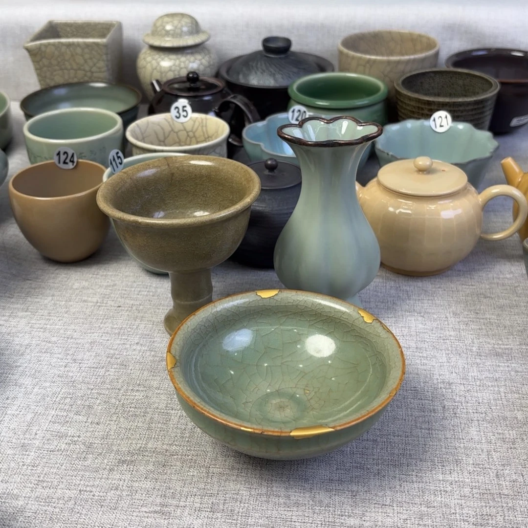 心***痒摆件龙泉青瓷茶具系列