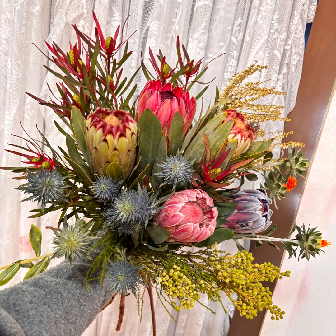 【紫宸绮梦】 南非进口嘉年华金色年华公主鲜花花束