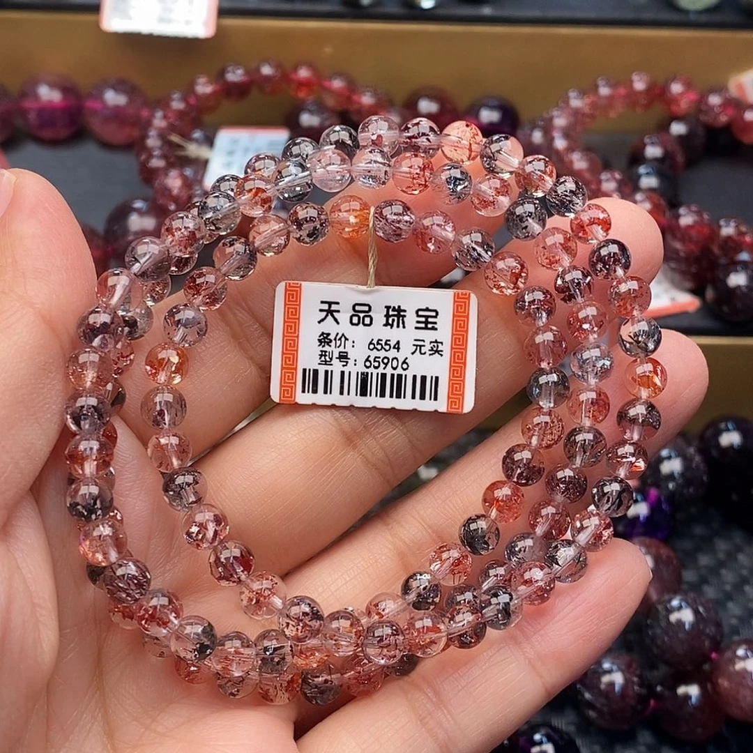 水晶手链未镶嵌毒液超七手链65906