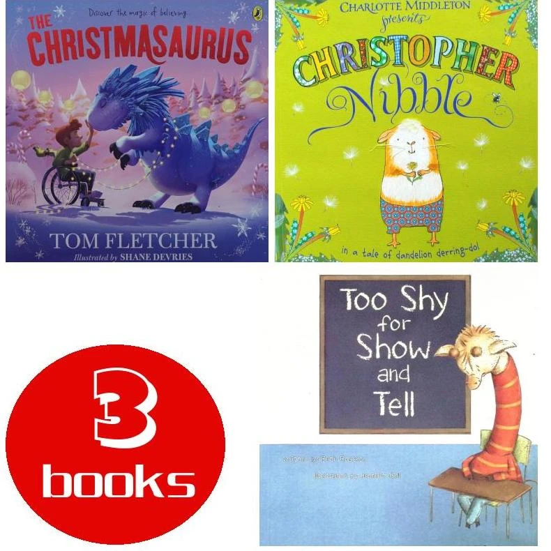 英文原版绘本3本l930209041